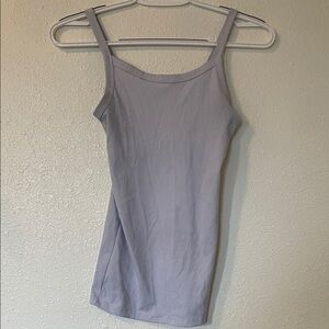 No Boundaries Light Purple Ribbed Camisole